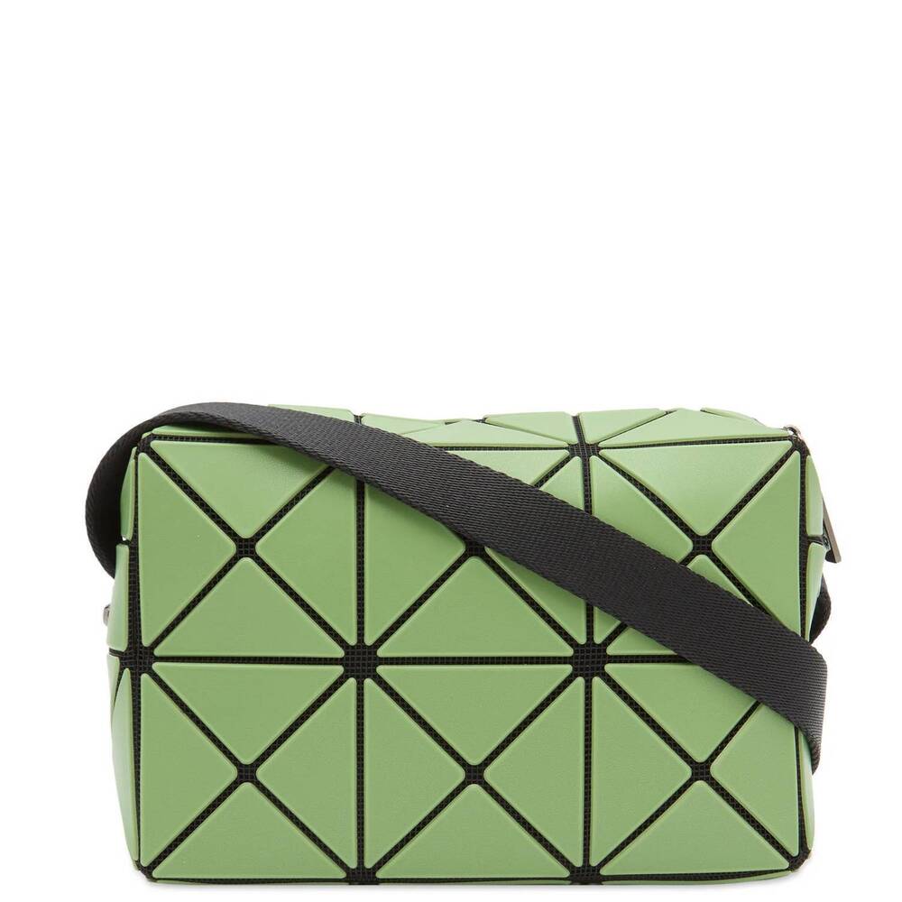 NEW ISSEY MIYAKE women's bao bao cuboid shoulder bag in green grass